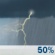 Tuesday: Showers and thunderstorms likely before 2pm, then showers and possibly a thunderstorm between 2pm and 4pm, then showers and thunderstorms likely after 4pm. Some of the storms could produce heavy rainfall.  Patchy fog before 10am. High near 80. Light south wind increasing to 5 to 10 mph in the morning.  Chance of precipitation is 80%. New rainfall amounts between a half and three quarters of an inch possible. 