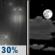 Tuesday Night: A chance of rain between 8pm and 11pm.  Partly cloudy, with a low around 45. Calm wind.  Chance of precipitation is 30%. New precipitation amounts of less than a tenth of an inch possible. 