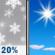 Saturday: A 20 percent chance of snow showers before 8am.  Mostly sunny, with a high near 43. East wind 5 to 10 mph becoming west northwest 10 to 15 mph in the afternoon. Winds could gust as high as 30 mph. 