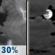 Wednesday Night: A 30 percent chance of showers and thunderstorms before midnight.  Mostly cloudy, with a low around 67. West wind 5 to 8 mph becoming light and variable  after midnight. Winds could gust as high as 16 mph. 