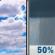 Thursday: A 50 percent chance of showers and thunderstorms after noon.  Mostly cloudy, with a high near 81. Breezy, with a light southeast wind increasing to 16 to 21 mph in the morning. Winds could gust as high as 36 mph. 