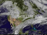 North America Color Infrared Animated Satellite Loop
